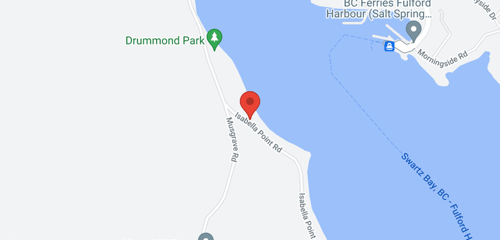 map of 221 Isabella Point Rd